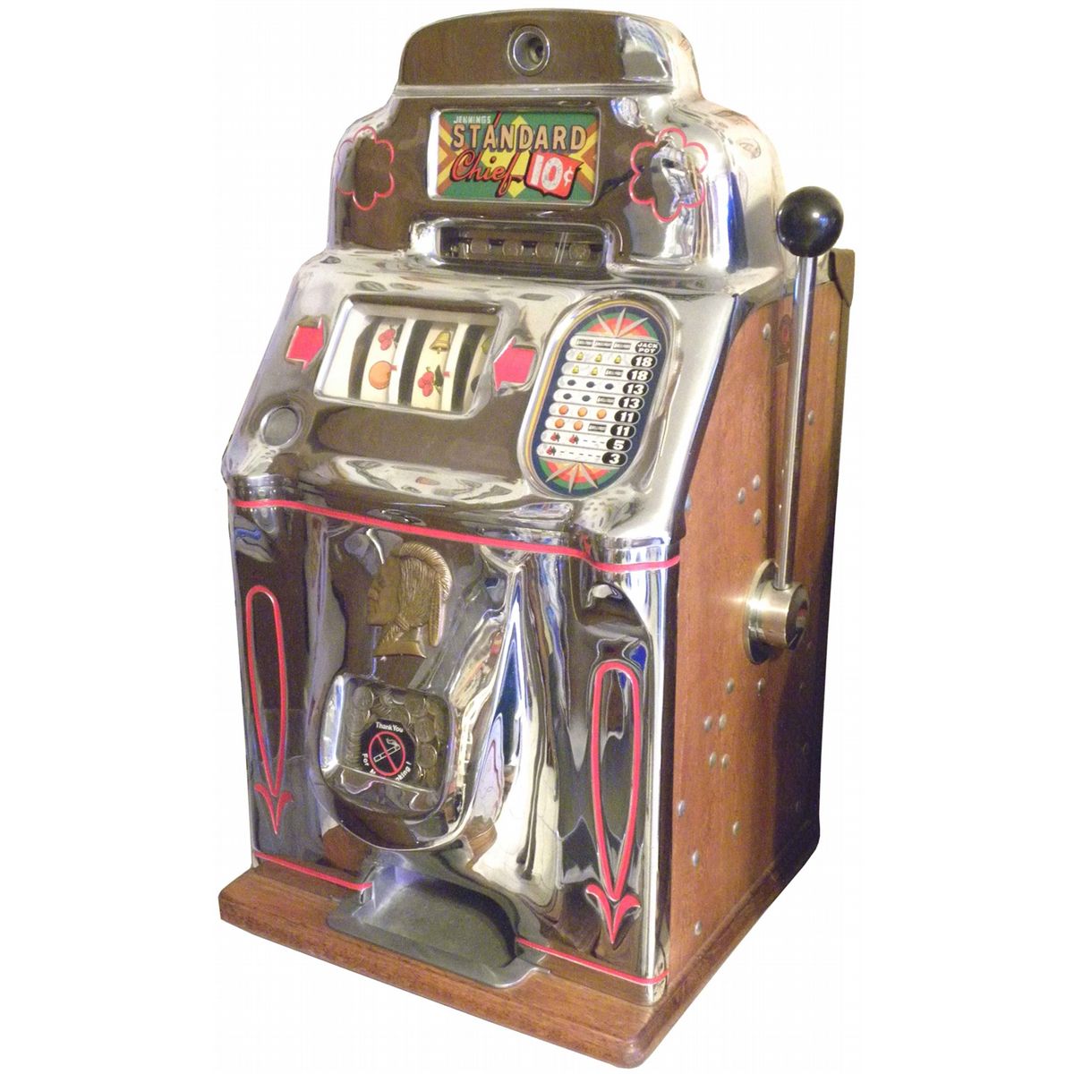 jennings slot machines value